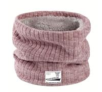 TEMU cuello y de otoño e invierno para deportes al , ciclismo, esquí, protección contra para los oídos, con bufanda con etiqueta de tela a rayas con