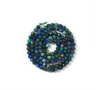 TEMU Cuentas de piedra natural con superficies facetadas en tamaños de 2 mm, 3 mm y 4 mm, utilizadas para la fabricación de joyas, con hebras de 15 pulgadas para a pulseras