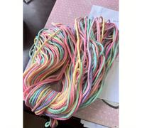 TEMU Cuerda de Macramé de 70M con un grosor de 4Mm - con 10M de color para Tejer, Tapestry y Fabricación de Bolsos | Material de Artesanía y Multiusos