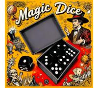 TEMU Dados Mágicos para Trucos de Magia - Accesorio de Magia Fácil para Principiantes con Ilusiones Fáciles de Aprender, Trucos de Escenario, No Necesitas - Magia Novedosa para Niños