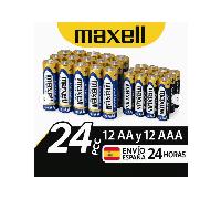 TEMU de 24 Pilas , Pack 24 Pilas (AA + AAA) ¡Duración !