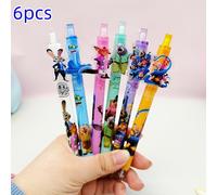 TEMU de 6 bolígrafos de Disney Zootopia 2 con Judy, Nick y Flash es un regalo encantador para , para , estudiar y escribir.