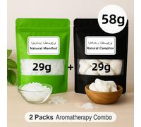 TEMU de Aceites Esenciales Naturales de y Camfora - Purificador de Aire para Yoga, Meditación y Relajación, de Plantas Secas Envasada en Resina para Mejorar el y