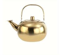 TEMU de Acero Inoxidable con Infusor para Té, Calentador Silbante para Estufas Eléctricas y de Gas, Grande para Uso Doméstico y Comercial, Sin Necesidad de Electricidad