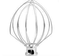 TEMU de alambre K45WW de 6'' compatible con batidora de pie Kitchenaid de cabezal inclinable de 4.5-5Qt, repuesto de Kitchenaid para huevos, , de para y pasteles, accesorios para batidora Kitchenaid