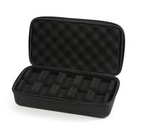 TEMU de almacenamiento de 10 ranuras para relojes con estuche de cremallera de caparazón duro, organizador de exhibición de relojes para regalos, ideal para colección de relojes