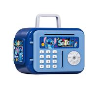 TEMU de almacenamiento de gran capacidad de la serie Disney Stitch, almacenamiento de monedas con forma , decoración de escritorio para el hogar y , y regalo de de Navidad para y