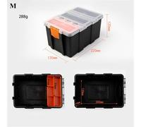 TEMU de almacenamiento de tornillos multi-compartimento para piezas de metal y herramientas de ferretería, de herramientas de plástico portátil para destornilladores y reparaciones