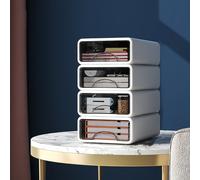 TEMU de Almacenamiento para Escritorio, Cajón Organizador de Utilería, de Cosméticos, Estante para Varios Artículos de Escritorio