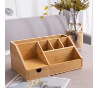 TEMU de almacenamiento para escritorio de oficina, de almacenamiento de cosméticos, de almacenamiento para controles remotos, cestas de estante