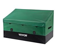 TEMU de almacenamiento para exteriores VEVOR con capacidad de 150 galones y lona impermeable de PE para patio y