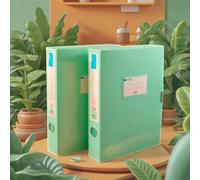 TEMU de Archivos Plegable de Gran Capacidad para Uso Oficina, Organizador de Archivos A4 Engrosado para Boletas Contables y Contratos de Personal