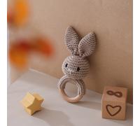 TEMU de artesanal, diseñado para al bebé, como regalo de baby shower. una campana incorporada, es y lindo, con detalles que la atención del bebé, ayudando a desarrollar su audición y percepción.