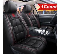TEMU de asiento de coche de cuero PU universal - Relleno de esponja, lavable a , todas , se a la mayoría de coches, SUV, furgonetas y camiones - 1