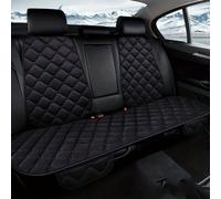 TEMU de asiento de coche de felpa, cojín trasero transpirable, de colchoneta, universal del automóvil, trasero del asiento