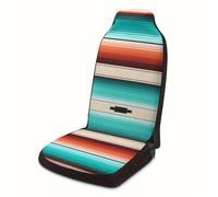 TEMU de Asiento de Coche Estampado Bohemio en y Azul, 1 , Diseño Premium, Tela , Uso Todo el Año, Lavable a , Sin Relleno, Ideal para Regalos de Navidad
