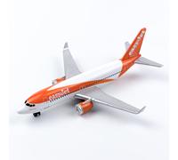 TEMU de Avión EasyJet. Cuerpo de Metal Die-Cast, Ideal para Coleccionistas y Regalos de Vacaciones
