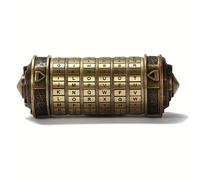 TEMU de Bloqueo del Alfabeto del Código Da - Cilindro Metálico Seguro con de Combinación para Regalos de y San Valentín, Almacenamiento, Carta