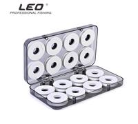 TEMU de bobinado de línea principal de 16 ejes de One Piece, translúcida, PVC blanco, pequeña, para accesorios de caña de pescar