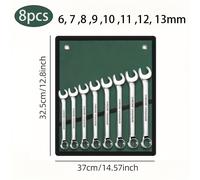 TEMU de cabezal y de 8 piezas, llave de grifo multifuncional de de grado industrial, de uso común con correa de rodillo, de energía y de de obra, adecuado para reparaciones en el hogar y automóviles