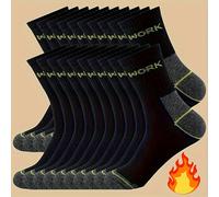 TEMU de Calcetines Gruesos para Hombre - Antihumedad y Antiolor con WORK, Termorretentivos de 168 Agujas, Poliéster para Deportes al , Negocios y Uso Casual