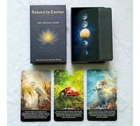 TEMU de Cartas de Mensajes de Animales Españoles, Cartas de Animales Espirituales, para Soporte Emocional y Motivación, 12X7Cm/4.72X2.75Pulgadas, 52 Cartas