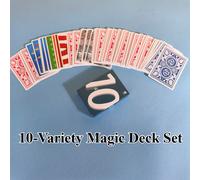 TEMU de cartas mágicas varios trucos de magia clásicos con videos instructivos, lo que el aprendizaje. Es adecuado para adolescentes de 14 años en , así como para adultos.