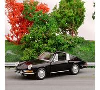 TEMU de coche Bburago de aleación 1:32 de 1967 para PORSCHE 911, adorno de coche de juguete para niños, de coche con , puerta que se , juguete para niño,