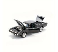 TEMU de coche de aleación a 32 - Coche de músculo negro coleccionable con de , regalo para entusiastas y coleccionistas de coches