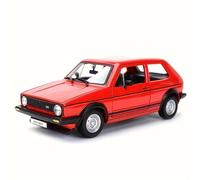 TEMU de Coche Deportivo de Aleación Fundida a 1:24 de Bburago 1979 para VOLKSWAGEN Golf Mk1 GTI - Resistente al , Acción de Empuje, Juguete Coleccionable para Jóvenes