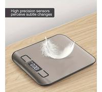 TEMU de Cocina, de Gramos, para Alimentos, Postal, de Precisión, Electrónica para Café, Digital de Cocina, para Repostería, Industrial, para Joyería - Sin Batería