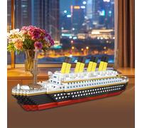 TEMU de Construcción del de 1500+ Piezas - Rompecabezas de 3 Partes con Réplica , Exhibición Coleccionable para Adultos, Regalo de Navidad/Fiestas Adecuado para Adultos