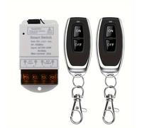 TEMU de Control Remoto sin varillas RF 433Mhz AC 110V 120V 240V 220V 30A Relé para Luz, Bomba Hidráulica y de Acceso a Puertas