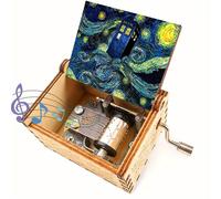 TEMU de de Madera con de Teléfono de Doctor Van Cielo Estrellado, de Madera de Calidad, con Patrones Exquisitos, una Musical Que Cuenta Cuentos de a Través de la . Es un Regalo para y Días Festivos