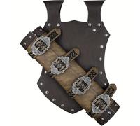 TEMU de espada medieval retro vikinga de caballero, ideal para Halloween, juegos y accesorios de escenario, sin batería