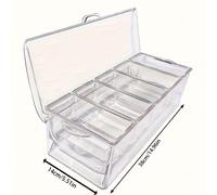 TEMU de Especias para el Hogar con Contenedores de Sal y , para Fiestas y Picnics, un para y un de Frutas Desmontable