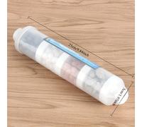 TEMU de filtro mineral multifuncional 4 en 1 de débil transparente, de filtro de tubo pequeño, aumenta y el calcio-magnesio.