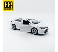 TEMU de Fundición de Aleación de en 1:43 para TOYOTA Corolla - , Acción Retrotraída, Puertas Abatibles, Coche Coleccionable - Regalo para Jóvenes, Halloween, Navidad y Año