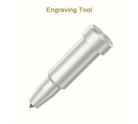 TEMU de Grabado de Acero de Premium para cortador de manualidades Maker 3/Maker// 3/Air 2/Air/One - Ideal para Metales Blandos, Cuero Sintético, Acrílico y Artesanías de Plástico