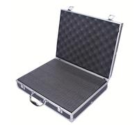 TEMU de Herramientas de Aluminio, Estuche para Instrumentos, de Almacenamiento Portátil, Organizador de Equipos, Maletín Grande de Aluminio, Maleta de Herramientas