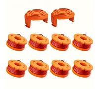TEMU de hilo para recortadora es compatible con Worx (WA0010) un carrete de repuesto para recortadoras, que mide 0.07 pulgadas (aproximadamente 0.2 cm), adecuado para recortadoras Worx.