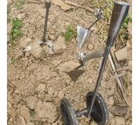 TEMU de Jardín Manual Multifuncional con - Herramienta de Acero Resistente para Desmalezar, y Nivelar sin , y Preparación , Diseño Triangular, Construcción de