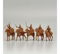 TEMU de la Civilización a 1/72 con una de Caballería con 5 Figuras de , Miniaturas Históricas de , Modelos de Resina sin Pintar Adecuados para Colección y Exhibición