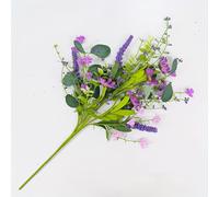 TEMU de Lavanda y con Eucalipto - Flores Técnicas en , Rosa, y Verde para Decoración del Hogar Todo el Año, de Mesa para Fiestas, Sin Batería Necesaria, Decoración de | Ramo | Decoración sin