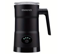 TEMU de Leche Eléctrico y Mezclador de Café SmanG 4-en-1 - Acero Inoxidable, Uso para Bebidas Calientes y Frías, Operación con Un , Pantalla Digital, Enchufe Europeo, 220-240V