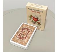 TEMU de Lenormand Francesa 36 Piezas, Tarotas 9x6 cm en Edición Bilingüe Chino e Inglés - Clásica