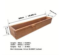 TEMU de madera y elegante en color marrón, para interiores como para exteriores. un de de madera , combinando durabilidad con un look moderno, ideal para mejorar la decoración de tu jardín o hogar.