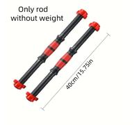 TEMU de Mancuernas Barras de Barra Roscadas Duraderas con 4pcs Collares de Bloqueo Giratorio para Entrenamiento de Levantamiento de Pesas