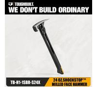 TEMU de marcar con cara muela de acero y goma resistente TB-H1-1SBR-S24X Shockstop de 24 oz