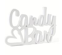 TEMU de mesa decorativos para una barra de dulces en , compromisos o despedidas de soltera, que incluyen letreros para mesas de postres y recepciones